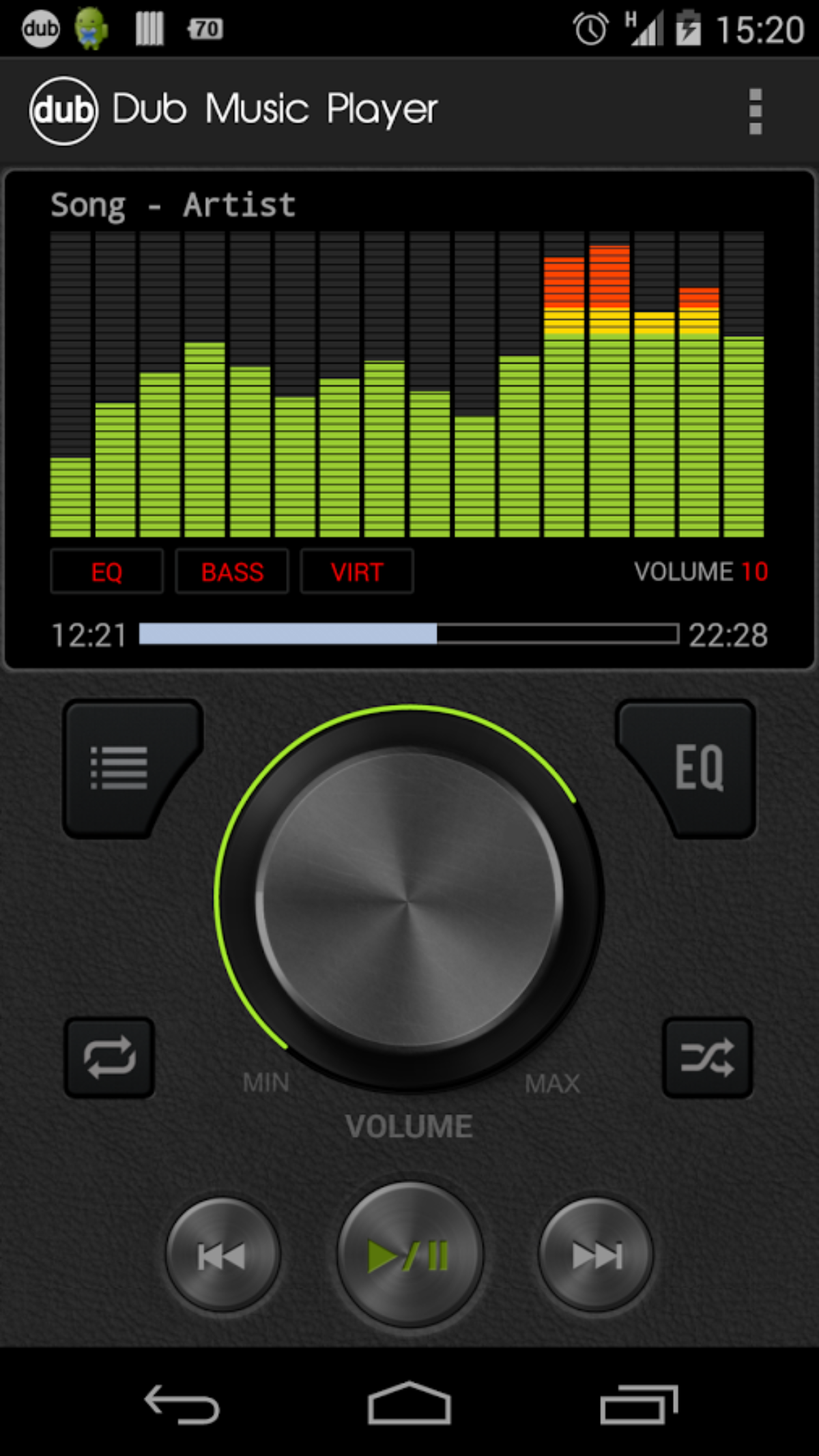 Dub player. Плеер. Плеер с эквалайзером. Эквалайзер плеер для андроид. Красивый проигрыватель музыки.