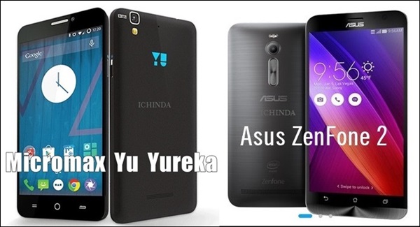 [Phone Wars] Asus Zenfone 2 ZE550ML VS Micromax Yu Yureka